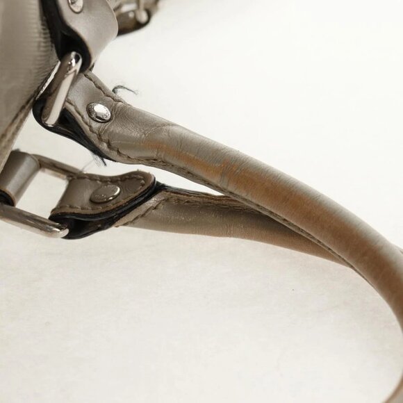 GUCCI GG Implementation Boston Bag PVC 2way Silver - Picture 9 of 16